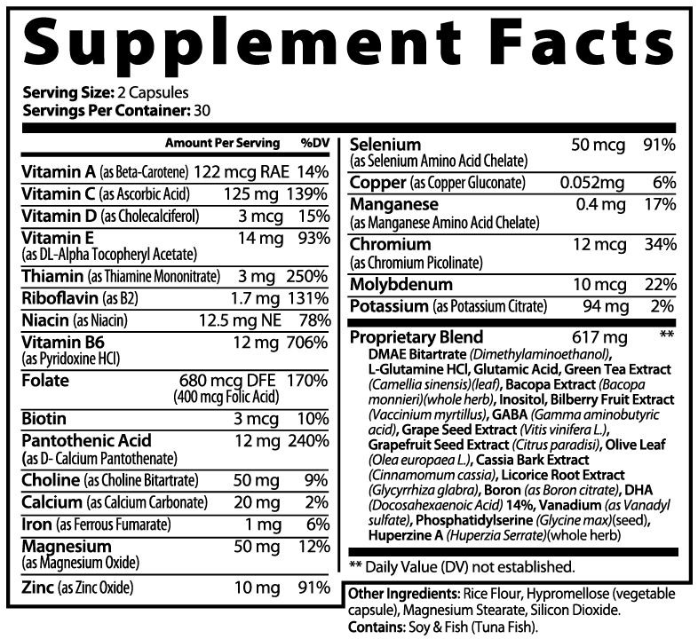 ACHIVA Focus – Daily Brain & Clarity Supplement